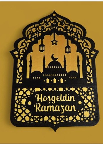 Hoşgeldin Ramazan Kapı Süsü Dekor - Görsel 3