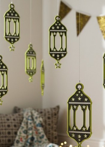 5 Adet Ramazan Feneri Askılık - Görsel 2