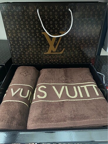 LV bambu havlu seti