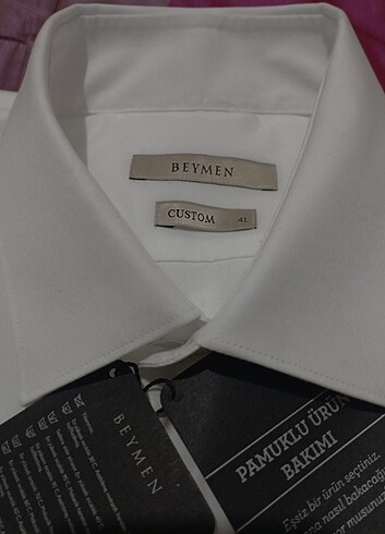 Erkek Beymen gömlek beden 41 - Görsel 4