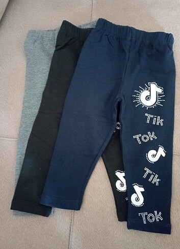 Bebek tayt 3-4 yaş 3 Adet  - Görsel 2