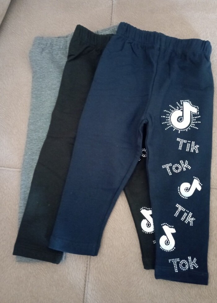 Bebek tayt 3-4 yaş 3 Adet  - Görsel 2