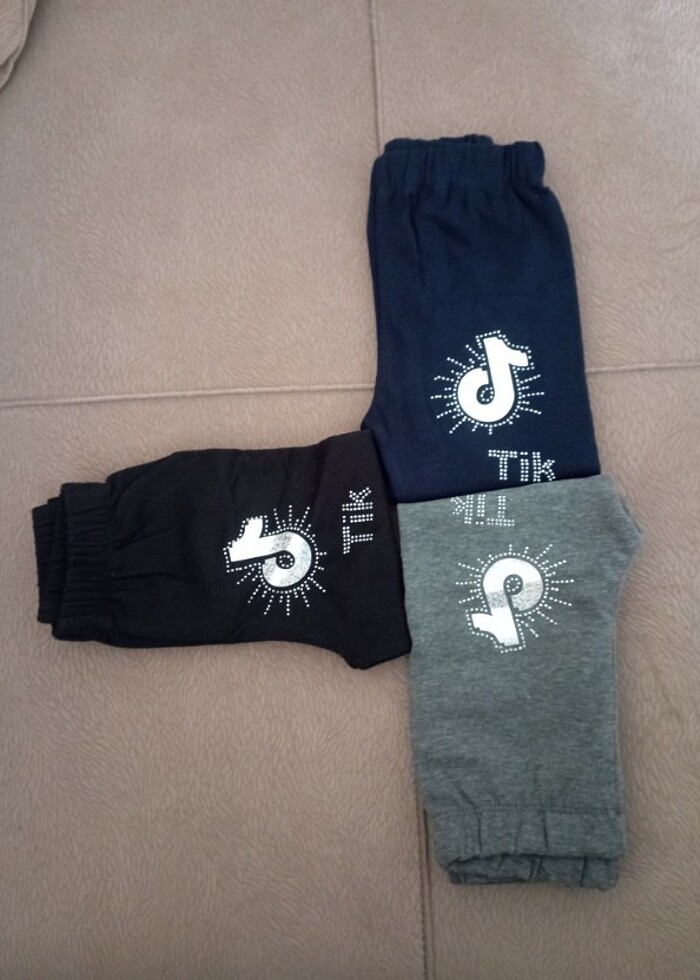 Bebek tayt 2-3 yaş 3 Adet  - Görsel 5