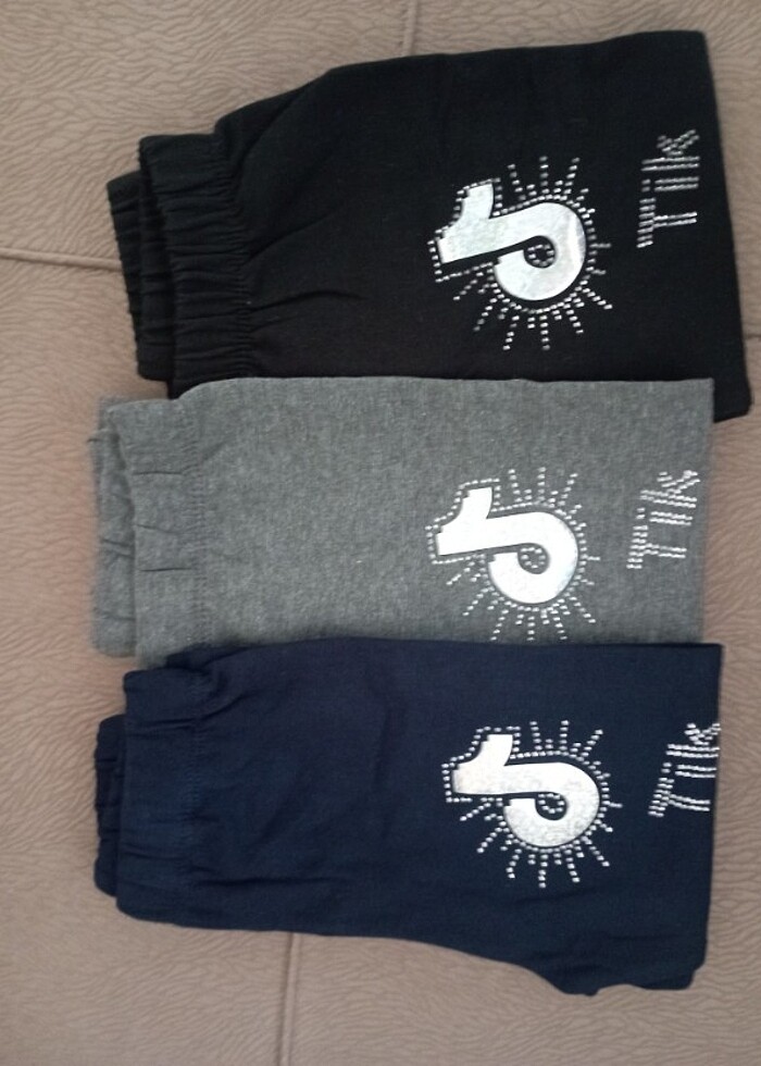 Bebek tayt 1-2 yaş yeni 3 Adet - Görsel 5