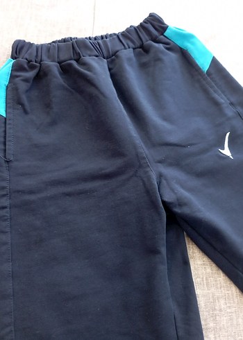 Erkek Çocuk Mavi Rahat Kesim Şort - Görsel 2