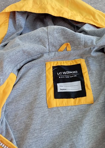 Sarı Erkek Çocuk Yağmurluk - Görsel 5