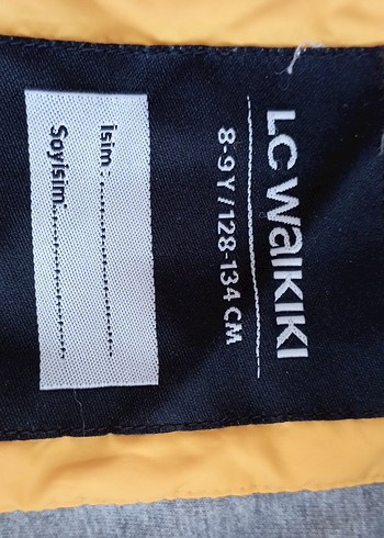 Sarı Erkek Çocuk Yağmurluk - Görsel 7