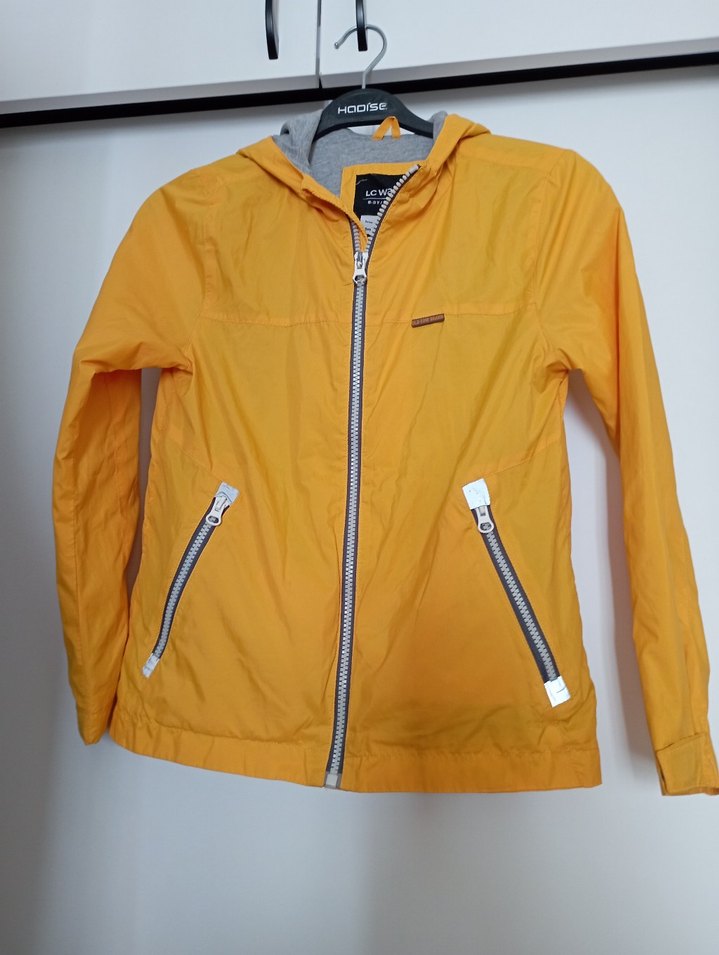 Sarı Erkek Çocuk Yağmurluk - Görsel 2