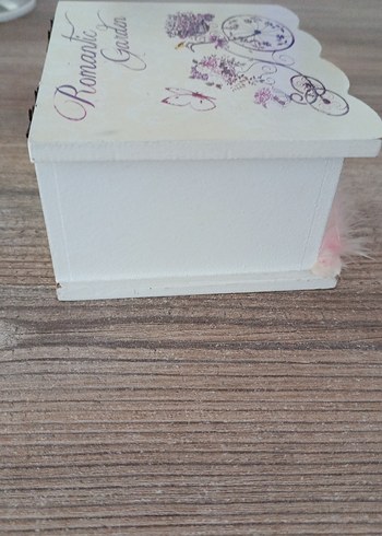  Beden Pembe Tüylü Makyaj Organizer Kutusu
