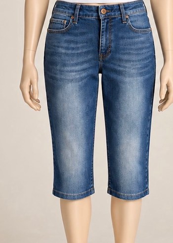 Loft Mavi Denim Capri Jean