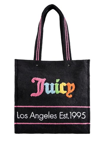 Juicy Couture Juicy Siyah Baskılı Kadın Omuz Çantası