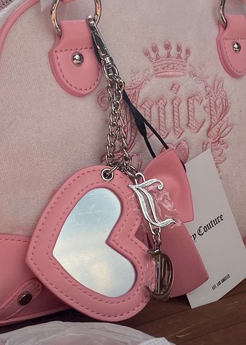 Pembe Deri Fermuarlı Kadın Çanta - Görsel 5