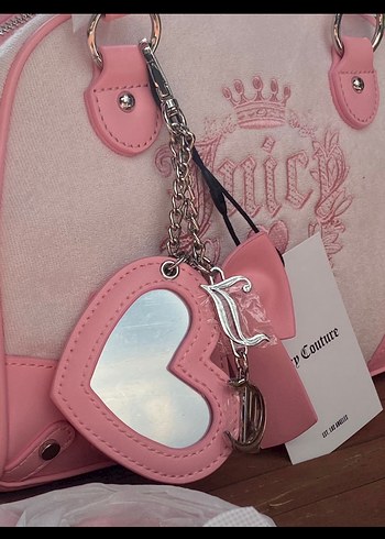 Pembe Deri Fermuarlı Kadın Çanta - Görsel 2