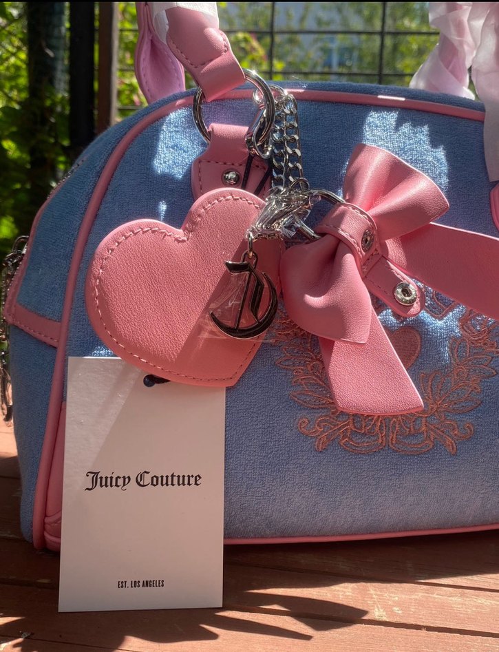 Pembe Denim Kadın El Çantası - Görsel 2