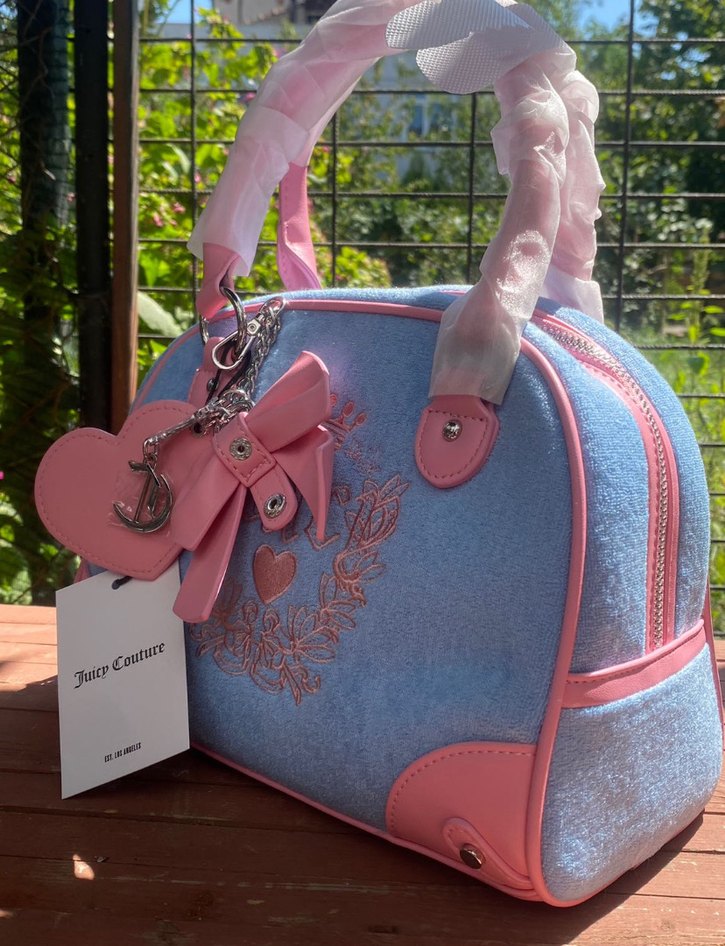 Pembe Denim Kadın El Çantası - Görsel 3