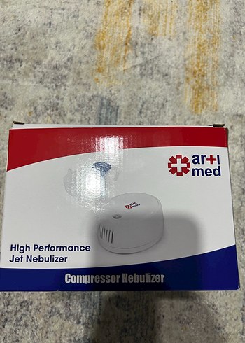 Ar+ Med Kompresörlü Nebulizatör Makinesi Gri - Görsel 4