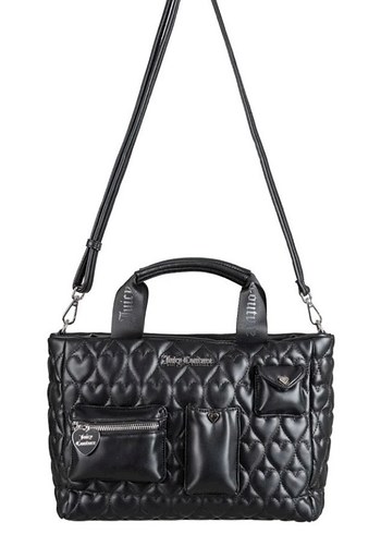 Siyah Deri Gotik Kadın Çanta - Görsel 2