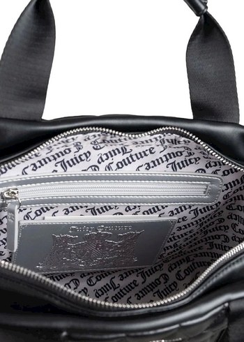 Siyah Deri Gotik Kadın Çanta - Görsel 6