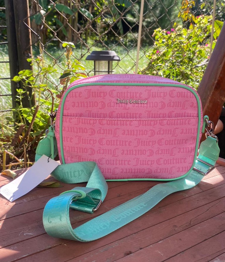 Pembe Baskılı Kadın Çanta - Görsel 3