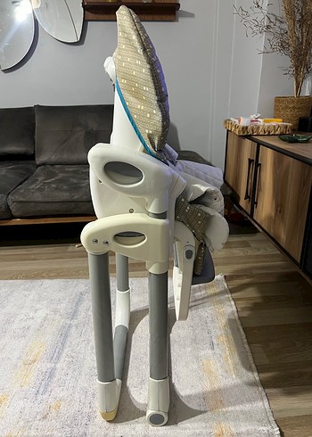 Gri Bebek Mama Sandalyesi JOİE marka - Görsel 5