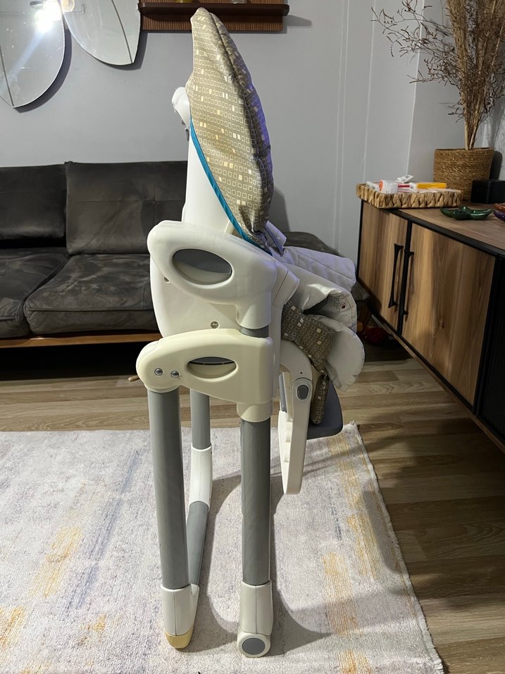 Gri Bebek Mama Sandalyesi JOİE marka - Görsel 5