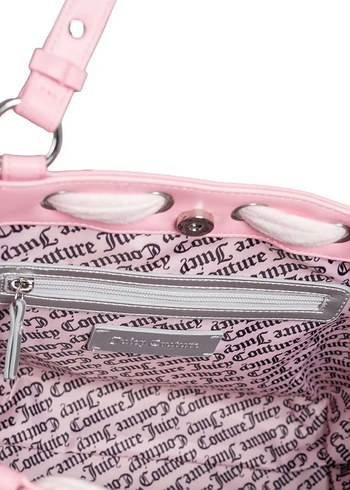 Juicy Couture Pembe Nakışlı Kadın Çanta