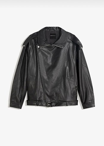 bershka deri ceket - Görsel 3