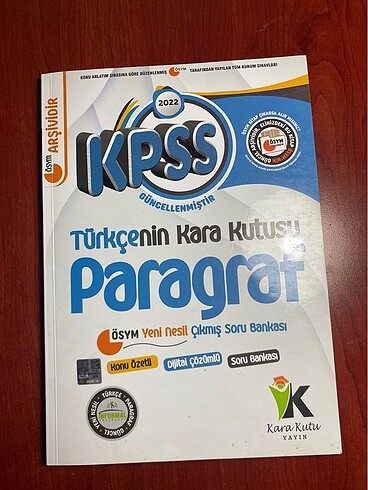 KPSS PARAGRAF İNFORMAL ÇIKMIŞ