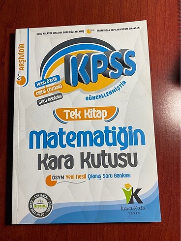 KPSS matematik kara kutu çıkmış sorular