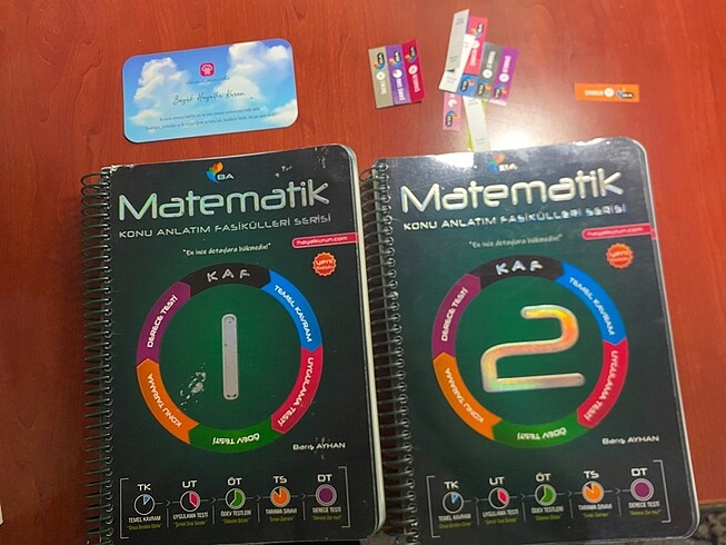 KAF YAYINLARI BARIŞ AYHAN MATEMATİK 1-2