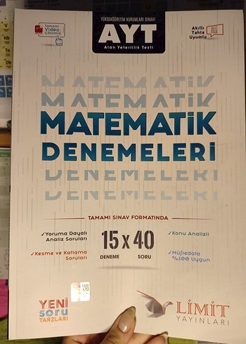 AYT Matematik Denemeleri - Limit Yayınları