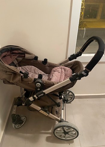 Kahverengi  Bebek Arabası - Görsel 3