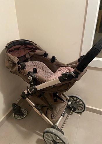 Kahverengi  Bebek Arabası - Görsel 4
