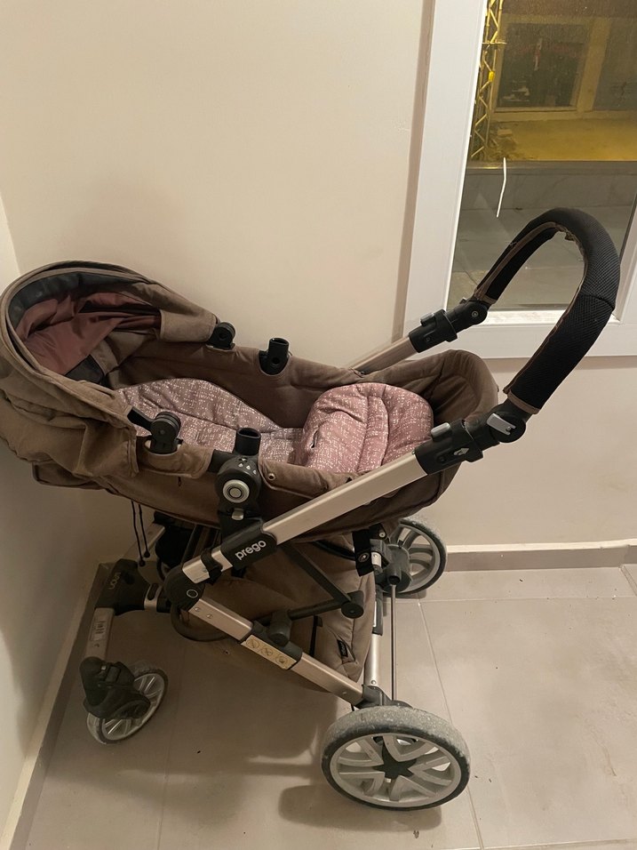 Kahverengi  Bebek Arabası - Görsel 3