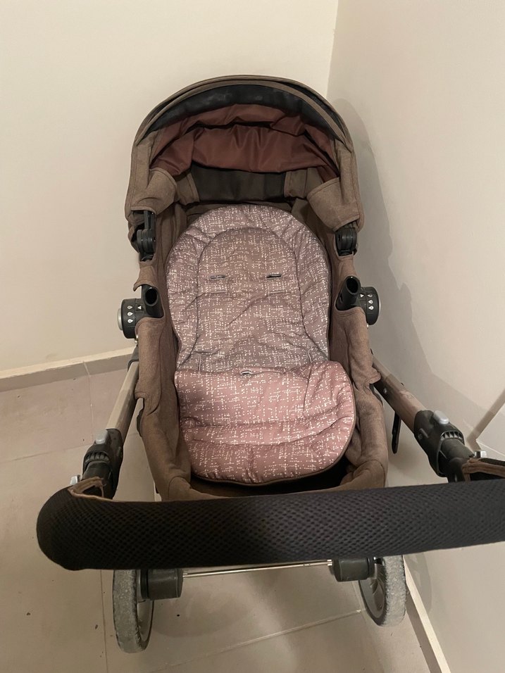 Kahverengi  Bebek Arabası - Görsel 5