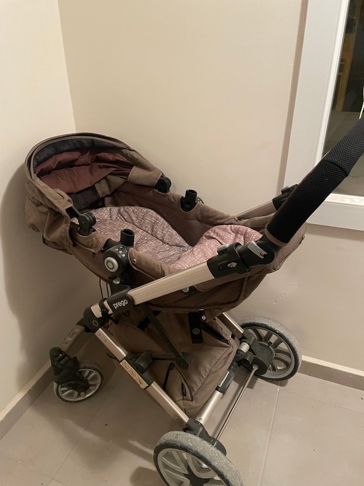 Kahverengi  Bebek Arabası - Görsel 4