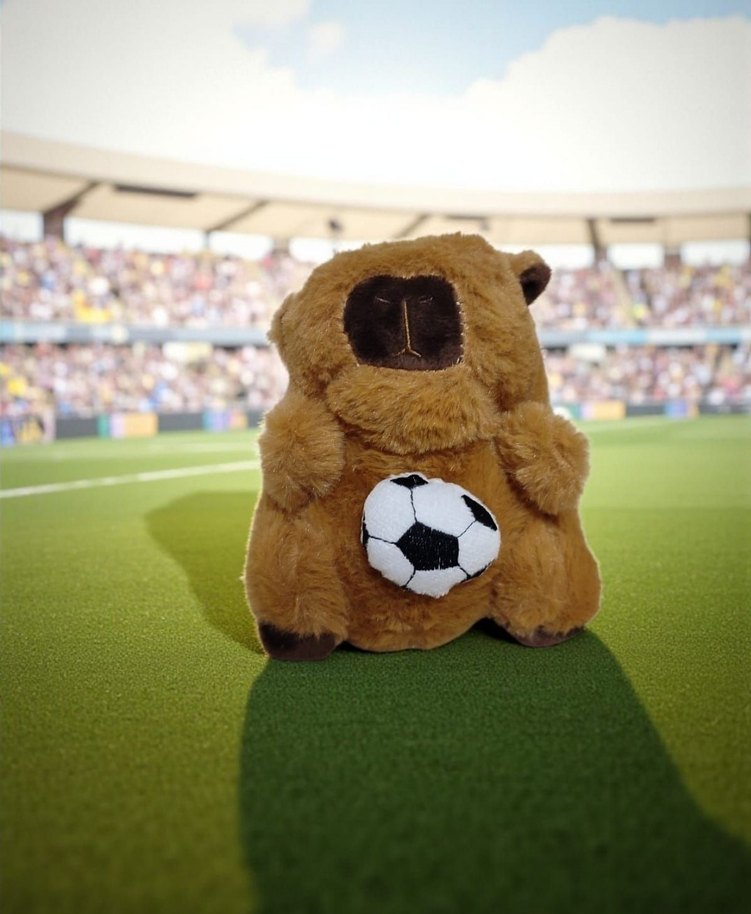 capybara peluş oyuncak - Görsel 3