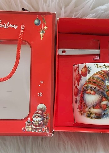 Renkli Noel Temalı Kupa Bardak - Görsel 3