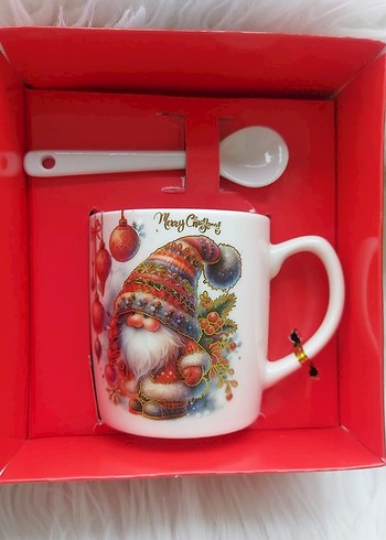 Renkli Noel Temalı Kupa Bardak - Görsel 2