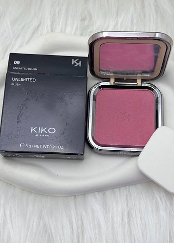 KIKO Unlimited Koyu Kırmızı Allık 6g - Görsel 4