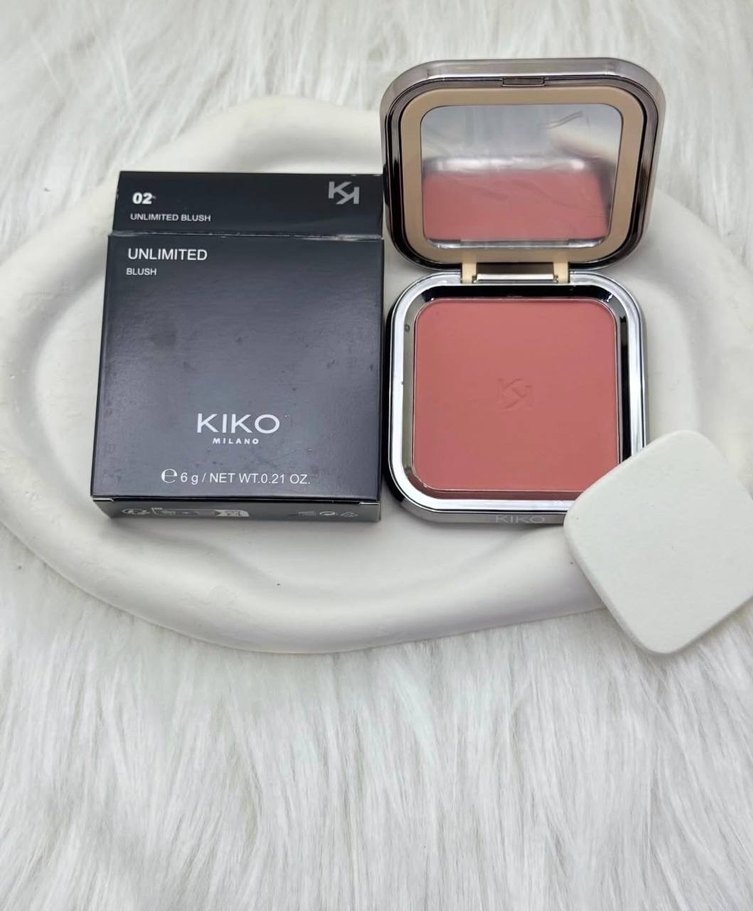 KIKO Unlimited Koyu Kırmızı Allık 6g - Görsel 2