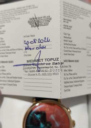 Momentus Klasik Çok Renkli Erkek Kol Saati - Görsel 4