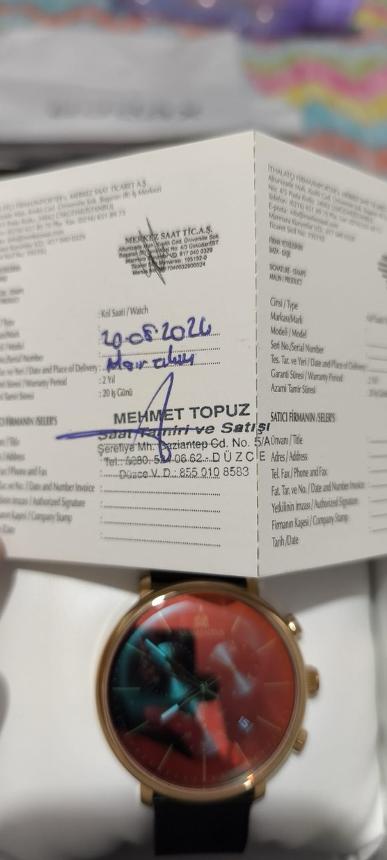 Momentus Klasik Çok Renkli Erkek Kol Saati - Görsel 4