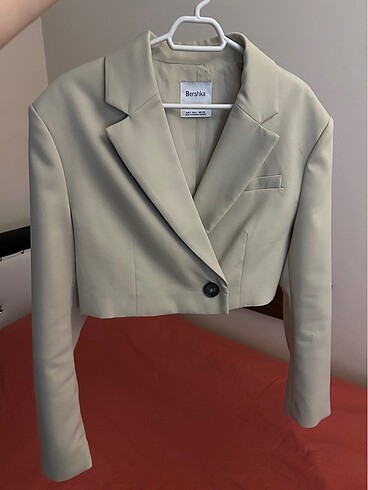 bershka kısa blazer ceket