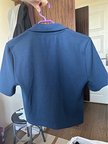 xs Beden kumaş gömlek crop