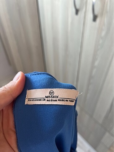 Mavi elbise - Görsel 5