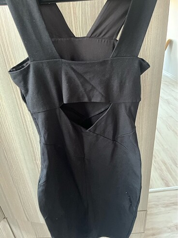 H&M Siyah kalem elbise