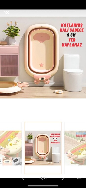 Bebek Banyo Küveti - Görsel 6