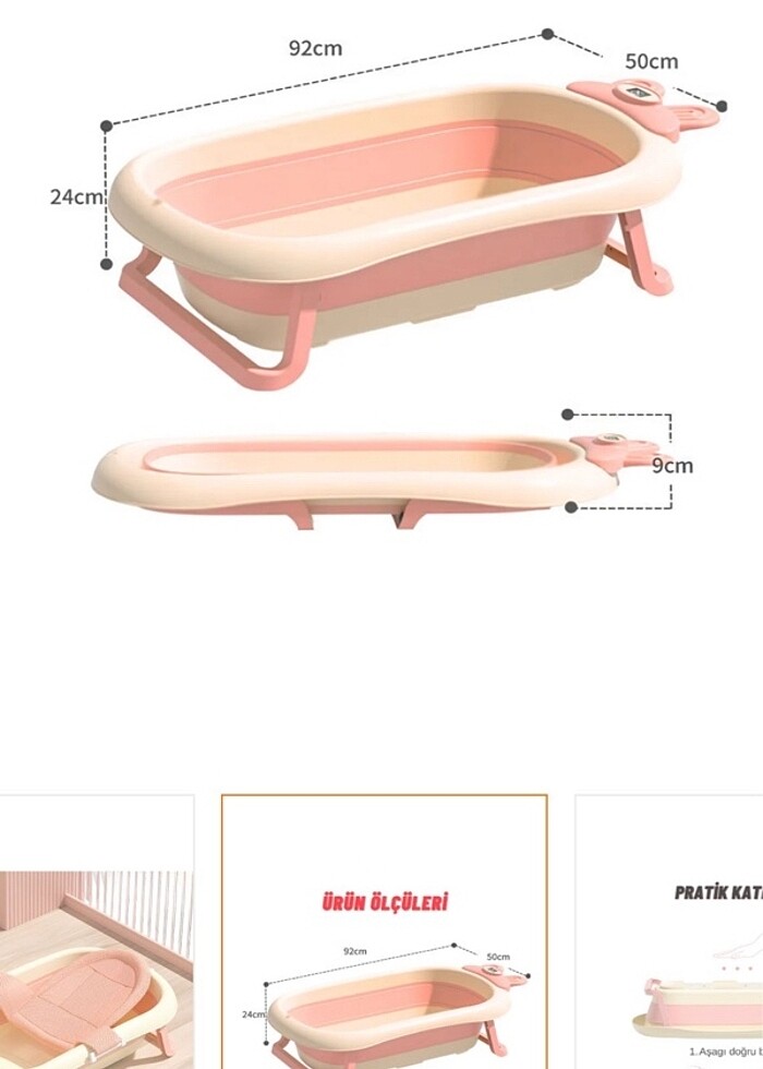 Bebek Banyo Küveti - Görsel 3