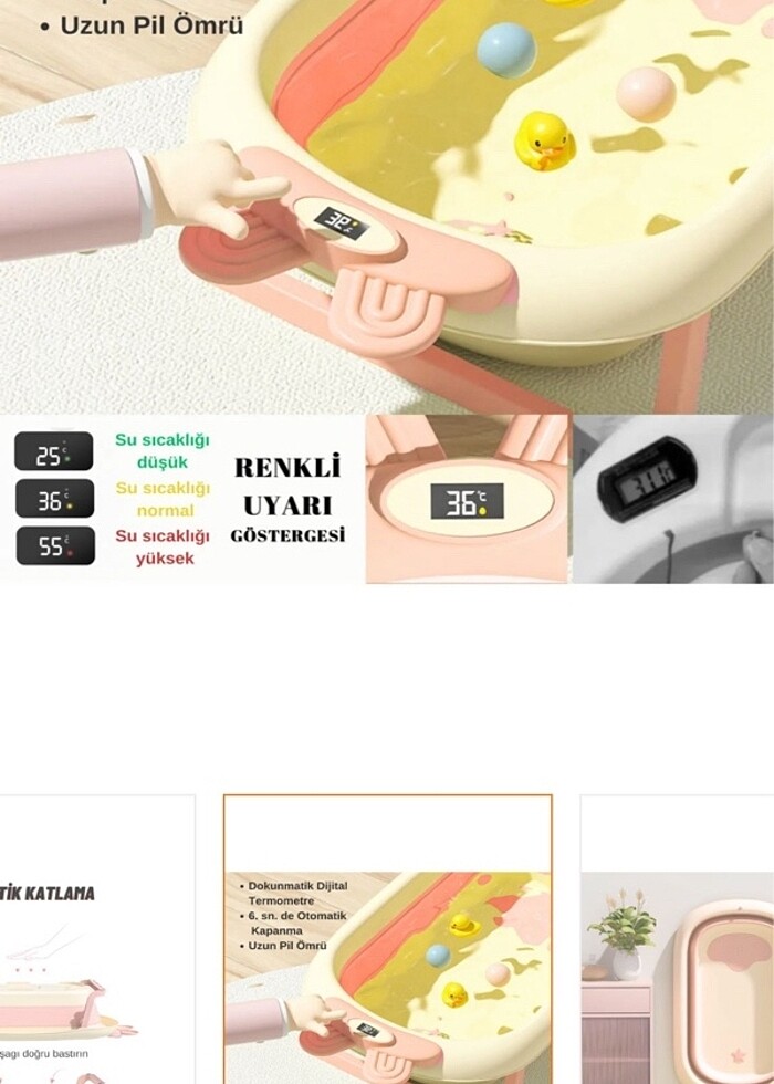 Bebek Banyo Küveti - Görsel 5